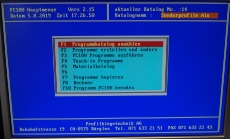 Reparatur PC-100 Steuerung einer PBT 25 Maschine