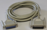 D-Sub connection cable for LPT interface 3m (ST/BU)